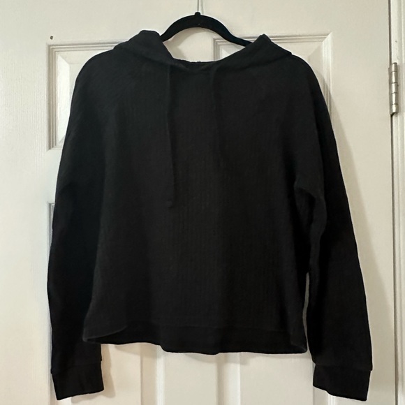 🩷 Danskin Cropped Black Hoodie- Medium - Picture 1 of 4